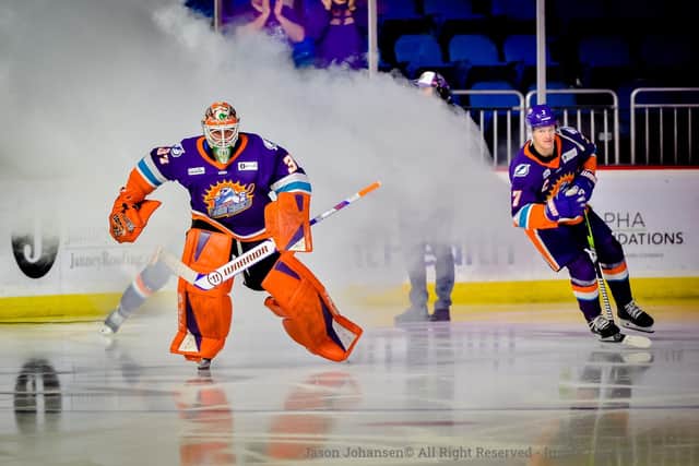 Netminder Alexis Gravel has joined the Belfast Giants