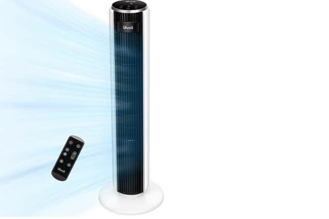 The remote-controlled Levoit Tower Fan