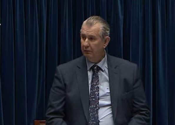 Former health minister Edwin Poots has asked officials to clarify that a controversial gender clinic wasn't approved by him.