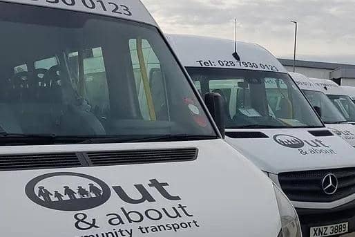Out and About Community Transport has been awarded a £381,373 grant from the National Lottery Community Fund (NLCF). Credit: Out and About Community Transport