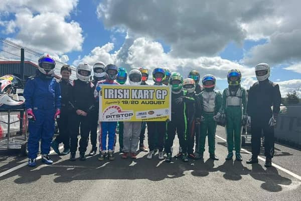 The Irish Kart Gran Prix comes to Nutts Corner on August 19 and 20. Pic credit:  Ulster Karting Club