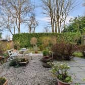 This distinctive home is on the market now