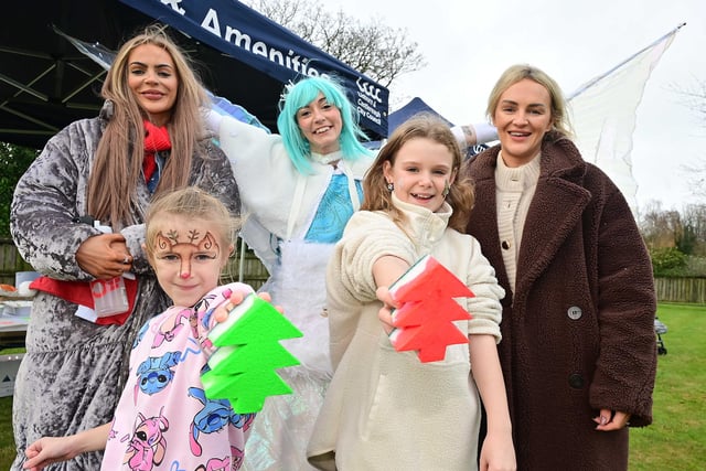 Visitors joined Santa and his friends for some Christmas fun