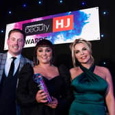 Julie Cherry (centre) was crowned Irish Hairdresser of the Year