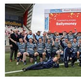 What a season for Ballymoney Rugby Club - winners of  the Crawford Cup, McCrea Cup, Butler Shield and U16 Boys Bowl. CREDIT BRC