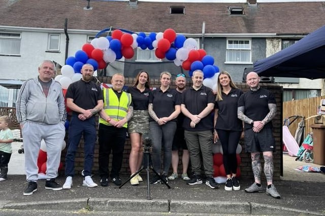 Group members at the fun day.
