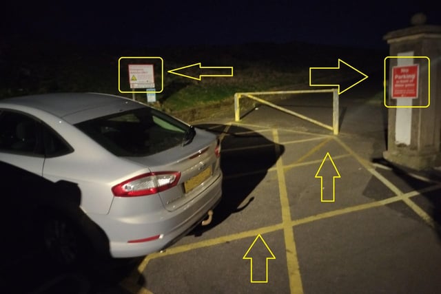 OK, this mistake is not confined to visitors to the Causeway Coast. Locals are guilty of this - and they really should know better! There are thousands of parking spaces around the Borough. Yes, you may have to park somewhere and walk to get to your destination, especially on busy days. And yes, Portrush is a peninsula and there's one way in and one way out of it. BUT there is NO excuse for parking in prohibited areas such as the one pictured at Portrush's Ramore Head. Recently Coleraine Coastguard had to issue an appeal to drivers to stay out of the yellow box which is there for a reason - to allow quick access to emergency service vehicles.