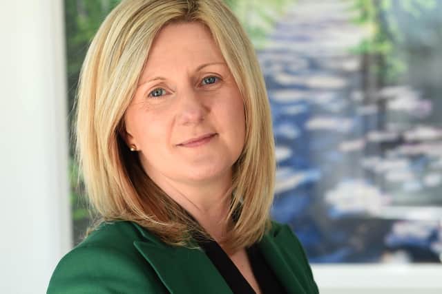 Housing Executive Chief Executive Grainia Long has revealed that almost £100m has been spent in the Lisburn and Castlereagh area over the last year. Pic credit: NIHE