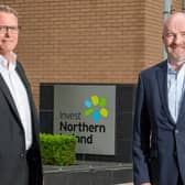 Derek Andrews, Head of Territory, Great Britain and Europe, Invest NI and Stephen Malone, CEO of Malone Group.
