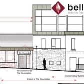 Deerstalker Bar plans. Credit: Bell Architects