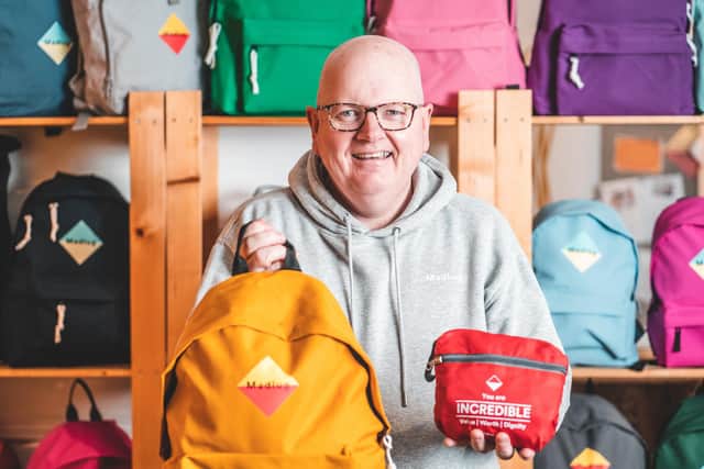 Dave Linton, founder of Richhill- based social enterprise Madlug which has partnered with retail giant John Lewis as part of the store’s iconic Christmas campaign to provide further support to young people in care.