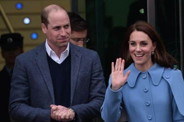 The Prince and Princess of Wales (file image).