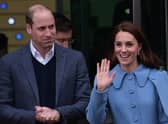 The Prince and Princess of Wales (file image).