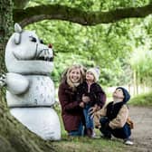 Explore the Gruffalo's Child at Hillsborough Castle this Christmas. Pic credit: HRP