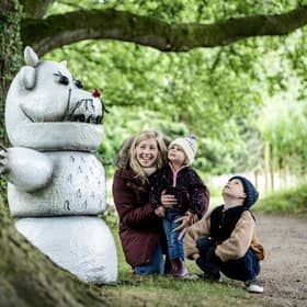 Explore the Gruffalo's Child at Hillsborough Castle this Christmas. Pic credit: HRP
