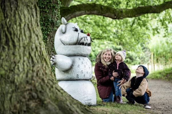 Explore the Gruffalo's Child at Hillsborough Castle this Christmas. Pic credit: HRP