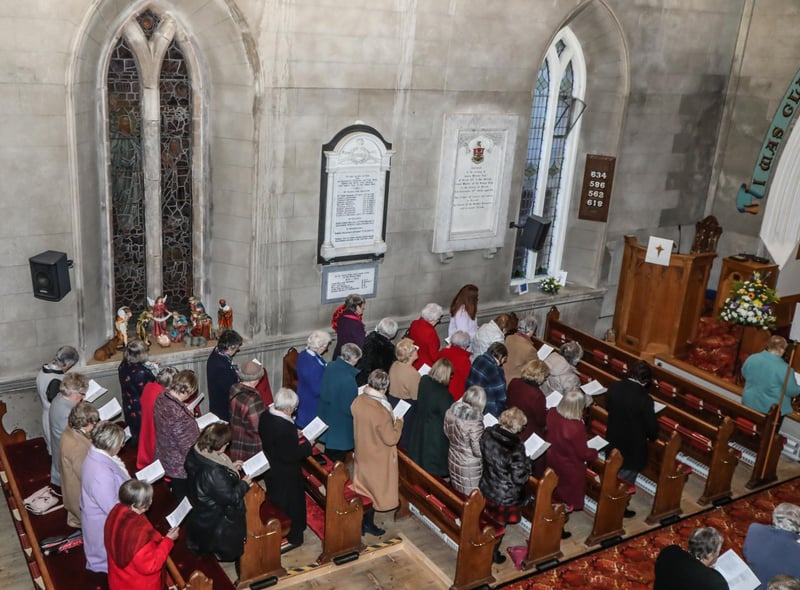 The Magheragall Branch was supported by Members of Lisburn & Derriaghy District MU. Pic by Norman Briggs, rnbphotographyni