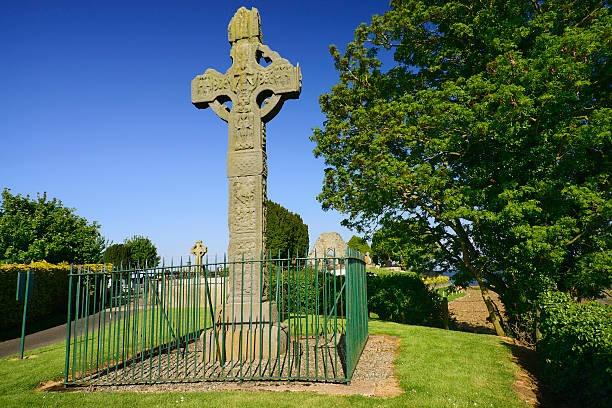 Ardboe High Cross on the western shores of Lough Neagh is Northern Ireland's tallest cross. Dating from 590 BC, there was once a monastery founded by St Colman on the site which was destroyed by fire in the 12th Century. It place a spiritual place looking out over the Lough.