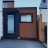 The beauty salon premises.