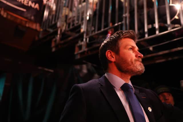 Belfast Giants' head coach Adam Keefe. Picture: Darren Kidd/Presseye