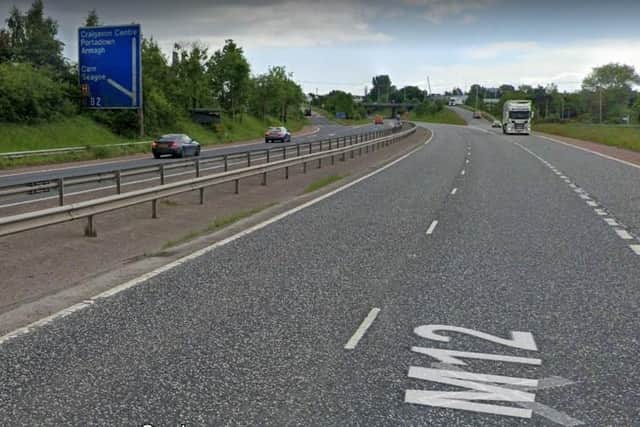 A carriageway resurfacing scheme on the M12  will commence on Monday, May 22.  Picture: Google