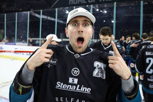 The Belfast Giants have re-signed Scott Conway. Photo by William Cherry/Presseye