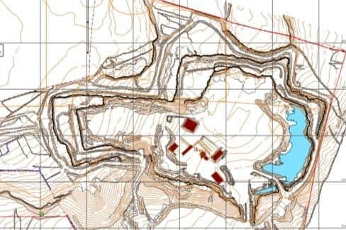 The owners of Cam Quarry in Macosquin have requested an extension of operation from 2029 to 2049 (pic: Quarryplan Ltd)