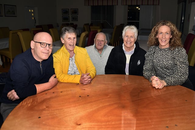 The 'PC Probably Correct team which took part in the quiz night at Portadown Golf Club. PT09-223.