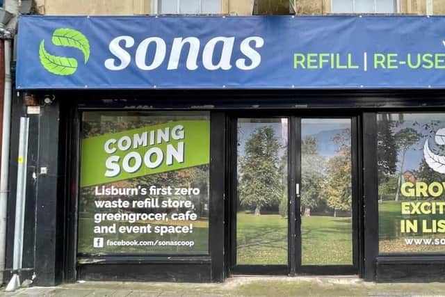 A new refill store and cafe will open in Lisburn city centre this Spring