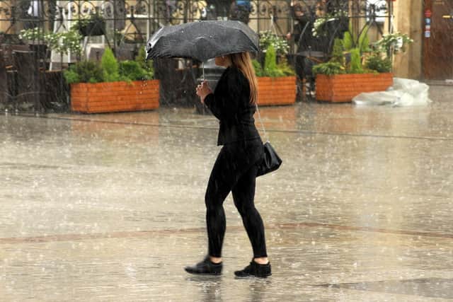 A yellow weather warning for rain has been put in place for Northern Ireland.