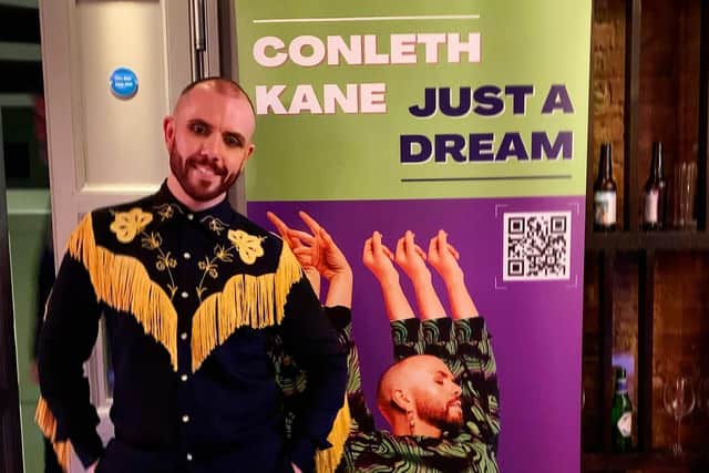 Lurgan man Conleth Kane launches new music video for his song 'Can I go Back To Sleep'.