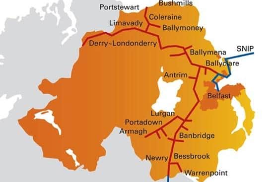 Gas prices are to go up in the Ten Towns and Belfast. The Ten Towns area includes Antrim, Armagh, Ballymena, Ballymoney, Banbridge, Coleraine, Craigavon (including Lurgan and Portadown), Limavady, Derry/Londonderry, Newry and more than 25 other towns and villages in the surrounding areas.
The Greater Belfast Network area covers Belfast, Lisburn, Bangor, Holywood, Donaghadee, Larne, Groomsport, Millisle, Newtownards, Carryduff, Comber, Newtownabbey, Carrickfergus, and East Down.