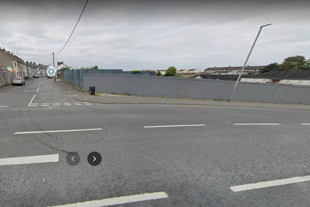 Kilmaine Street, Lurgan, Co Armagh where Arbour Housing Association is set to build 42 new social housing homes. Upper Bann MLA John O'Dowd welcomed confirmation of the project. (Photo courtesy of Google)