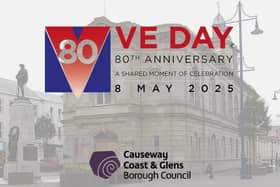 Causeway Coast and Glens Council have organised a series of events to mark the 80th anniversary of VE Day. CREDIT CCGBC