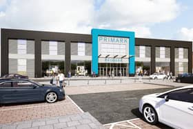 An artist's impression of the fashion retailer's new store at Fairhill.
