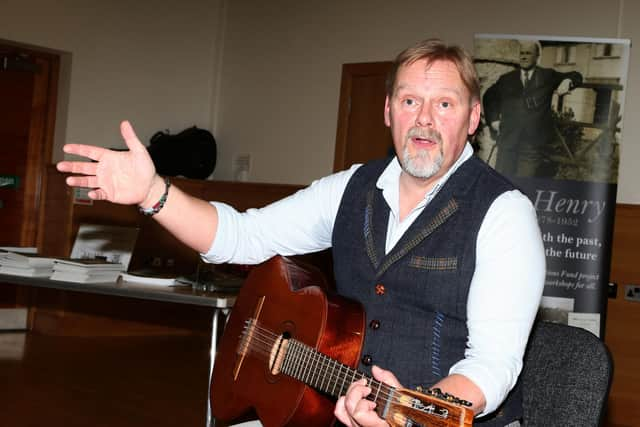 Colin Urwin, storyteller and musician