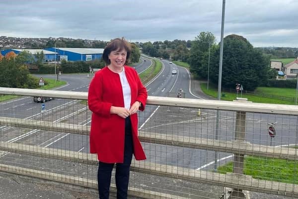 Diane Dodds MLA at the A1