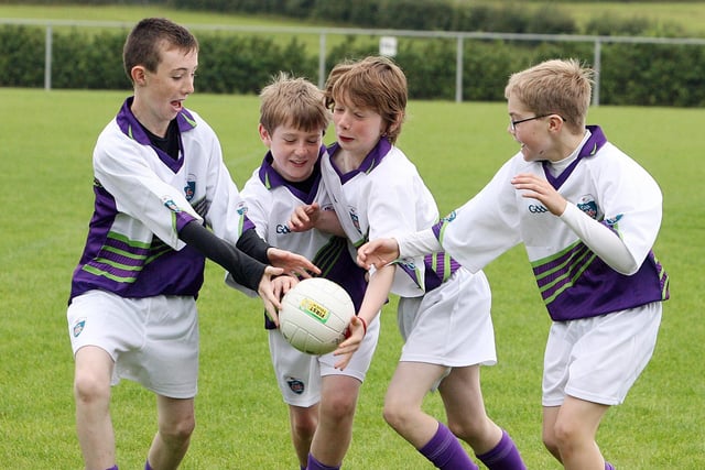 Boys enjoying the fun at the Cul Camp held at Eoghan Rua in Portstewart in 2010