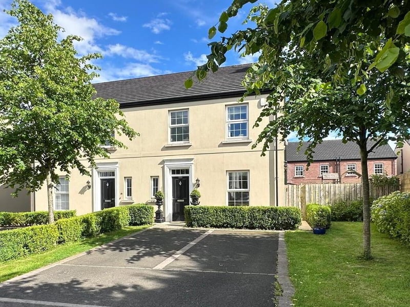 The light filled three bedroom semi-detached home.