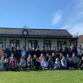 North Down Cricket Club says it reflects "the best of our community and our Ulster-British heritage". Photo: NDCC