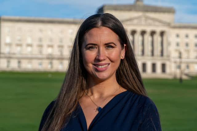 Sorcha Eastwood will contest the Lagan Valley Westminster seat at the upcoming general election on behalf of the Alliance Party. Pic credit: Alliance Party