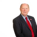 TUV Leader Jim Allister calls on Lagan Valley MP Sir Jeffrey Donaldson to resign his Westminster seat. Pic credit: TUV