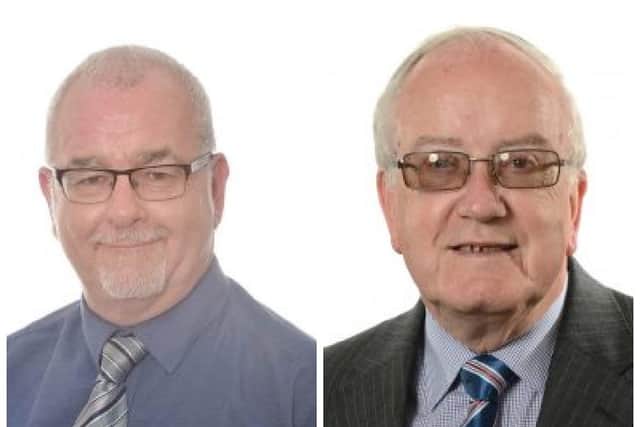 The ABC Council rates increase was proposed by Sinn Fein group leader, Councillor Liam Mackle (left) and seconded by UUP Alderman Kenneth Twyble.