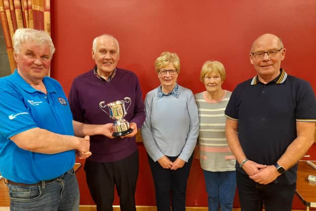 Bushmills and District Rinks Runner-up 2023 Kilraughts