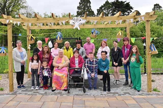 Volunteers who showed up to lend a hand at Whiteabbey Community Garden as part of The Big Help Out.