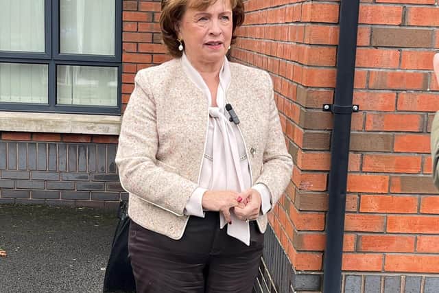 Diane Dodds MLA at Banbridge Group Surgery