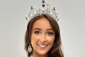 Yazmin was crowned Miss Galaxy Ireland in April. (Contributed).