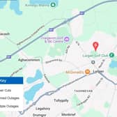 Power cut in Lurgan, Co Armagh