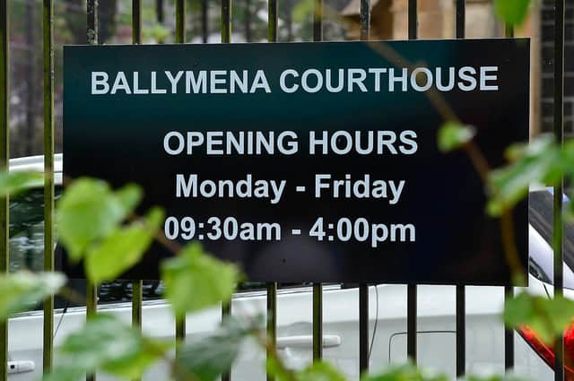 The case was heard at Antrim Magistrates Court, sitting in Ballymena. Picture By: Arthur Allison/Pacemaker Press
