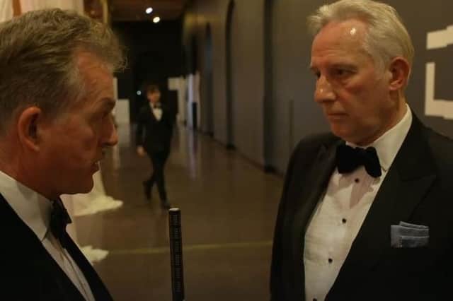 Ian Paisley speaking to Mark Carruthers on BBC Northern Ireland's Sunday Politics programme. Photo: screengrab from BBC iPlayer.